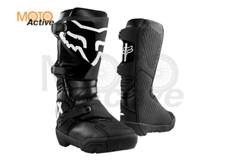 Мотоботы Fox Comp X Boot Black (черные)